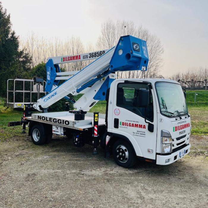 Camion con cestello ForSte 24D SPEED